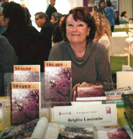 Dedicace de Brigitte Lascombe à la Fête du livre de Toulon 2009