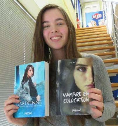 Photo des livres: Vampire en Colocation et La Gardienne par Elin Bakker