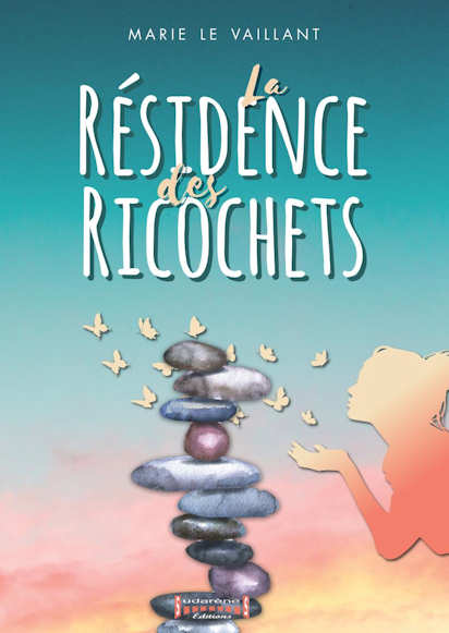 Photo recto du livre:  La résidence des Ricochets par Marie Le Vaillant