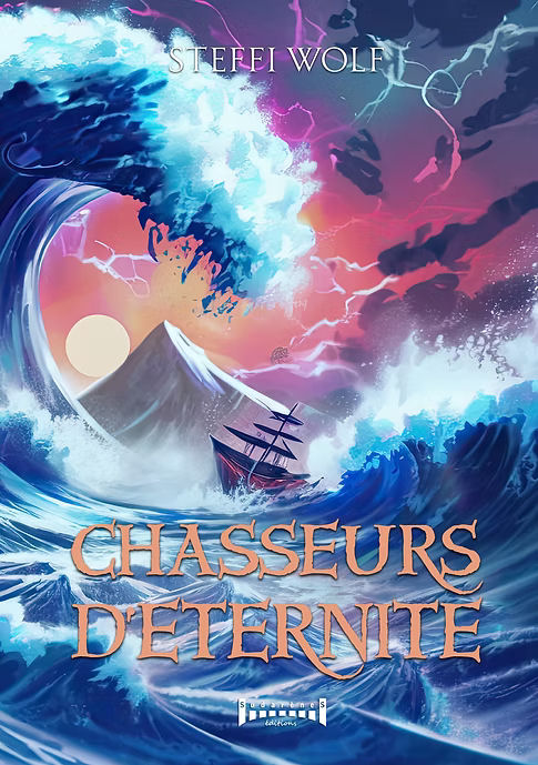Photo recto du livre:  Chasseur d'éternité par Steffi Wolf